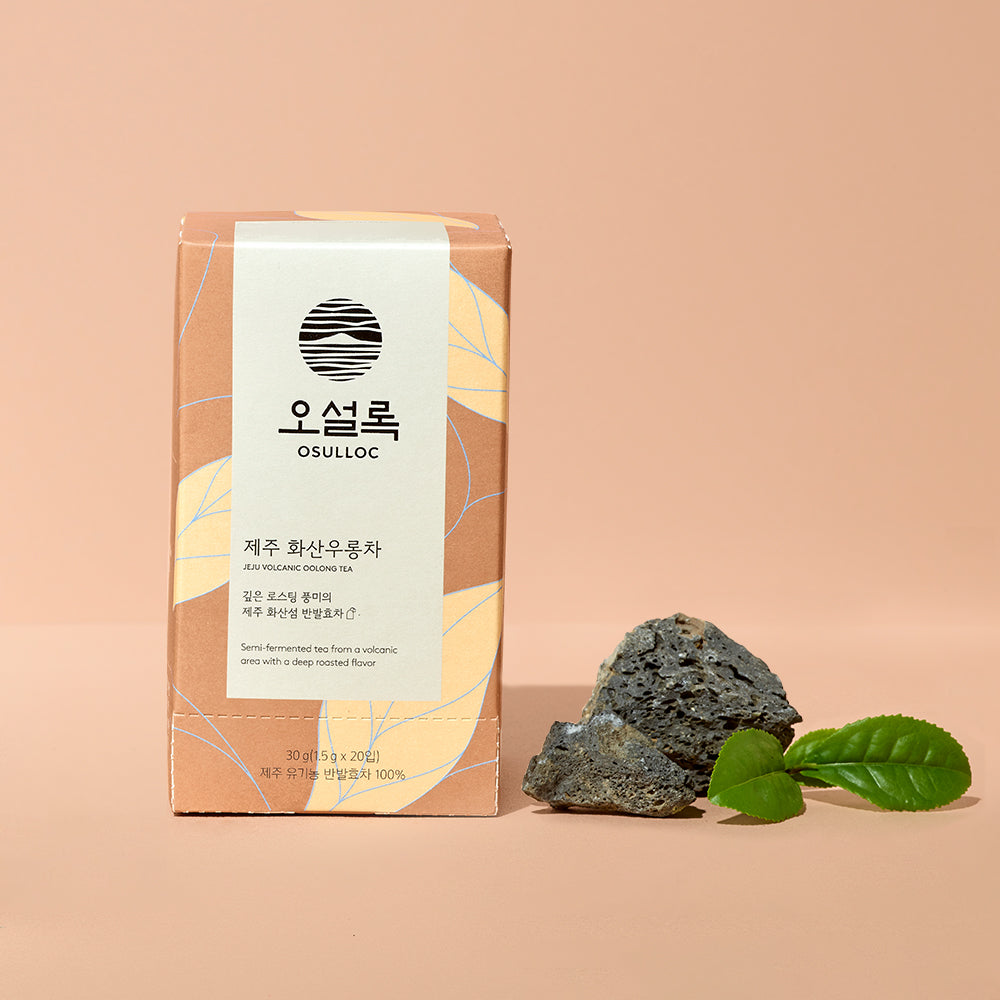 OSULLOC 有機済州火山烏龍茶 (20カウント)