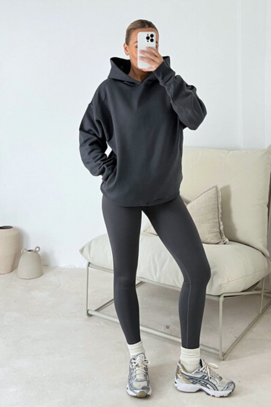 Monogrammed Leggings + Hoodie Set  Hoodie set, Leggings hoodie, Hoodies