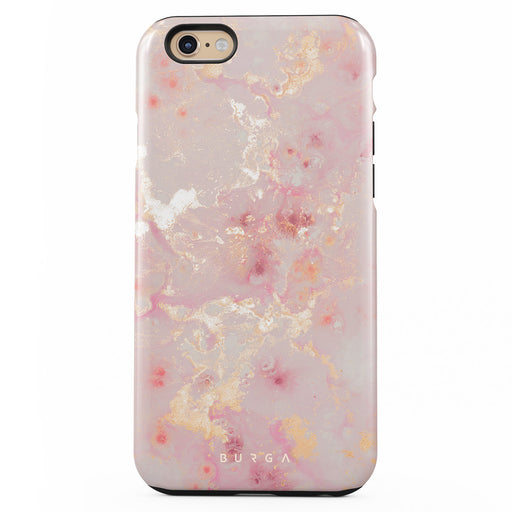 roestvrij Realistisch Civic Golden Coral - Roze iPhone 6 6S Hoesje | BURGA