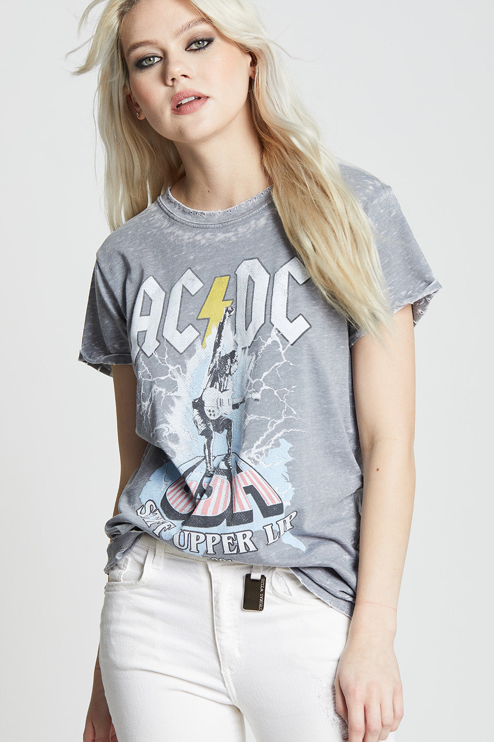 AC/DC Stiff Upper Lip USA Tour Tee – Premium Boutique