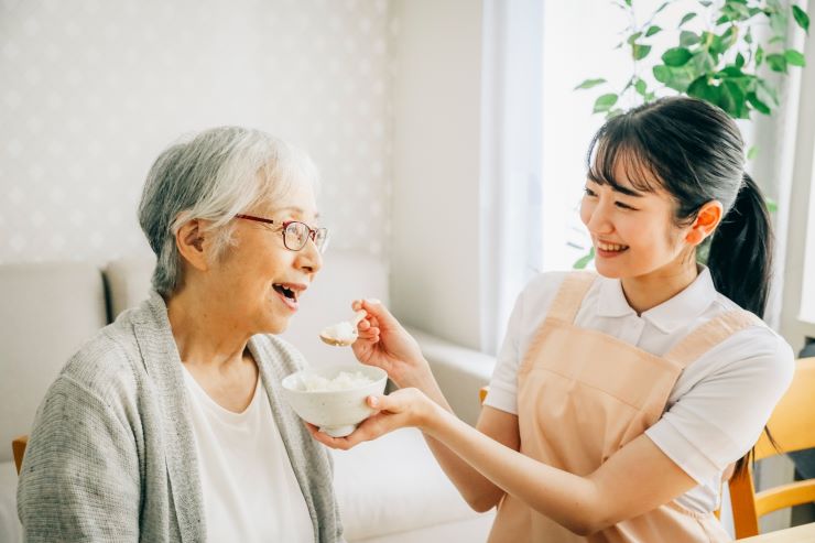 介護食を食べてもらう時の注意点