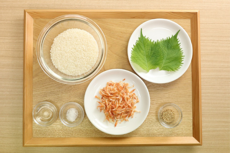 桜えびの炊き込みご飯材料一式