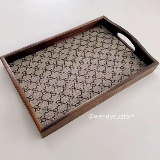 LV Wooden Tray – WendyCustom