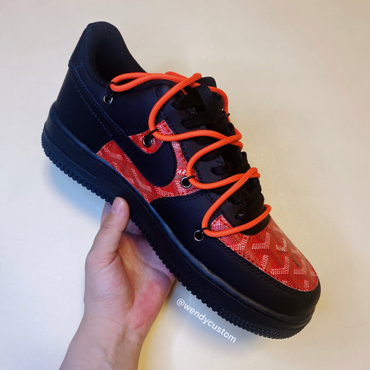 Damier LV Custom Sneakers Air Force One for Man – WendyCustom