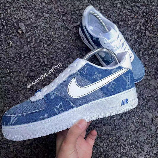 Air Force 1 Custom SUPREME x LOUIS VUITTON - Jordan Vincent 