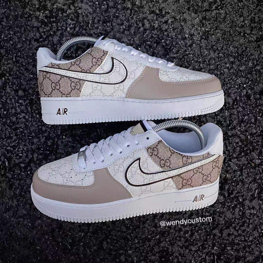 GUCCI AIR FORCE 1 CUSTOM - Jordan Vincent 