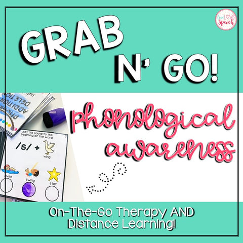 Grab N' Go Phonological Awareness  Resource