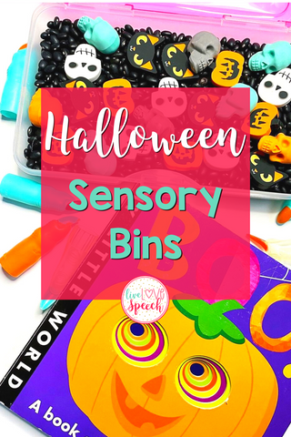 Halloween Sensory Bin For Preschoolers ⋆ Raising Dragons