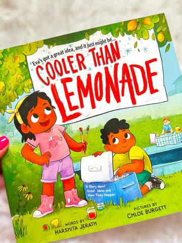 Cooler Than Lemonade, Kid-Friendly Book for cooking.