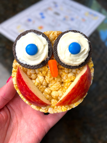 owl snack visual recipe