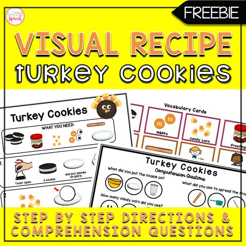 Turkey Cookies Freebie