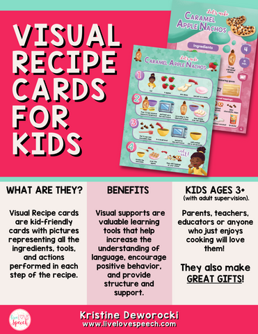 visual recipe cards