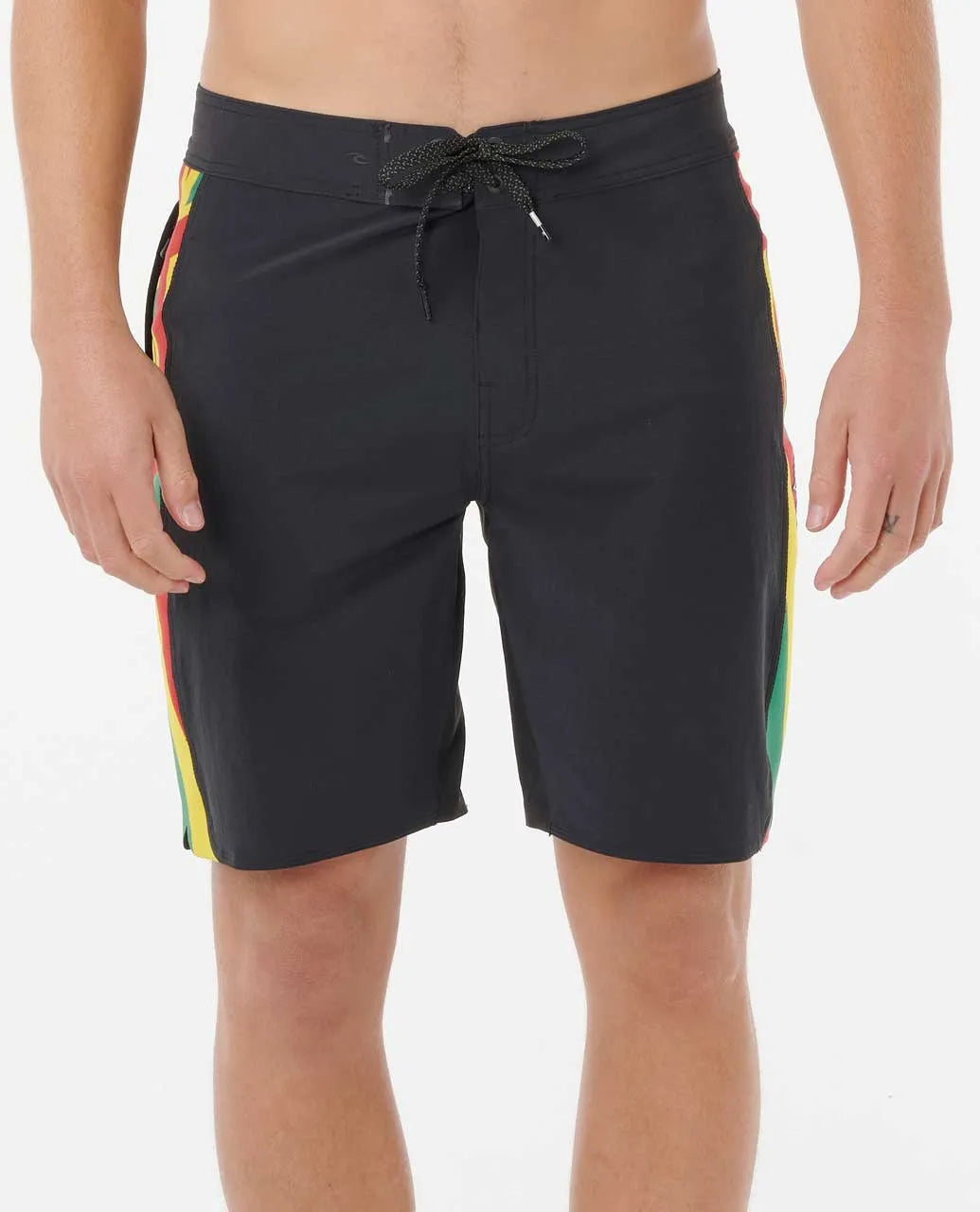 RIP CURL EDDIE RIP CURL MIRAGE 3 2 ONE ULTIMATE EDDIE WOULD GO 19" BOARDSHORT   BLACK