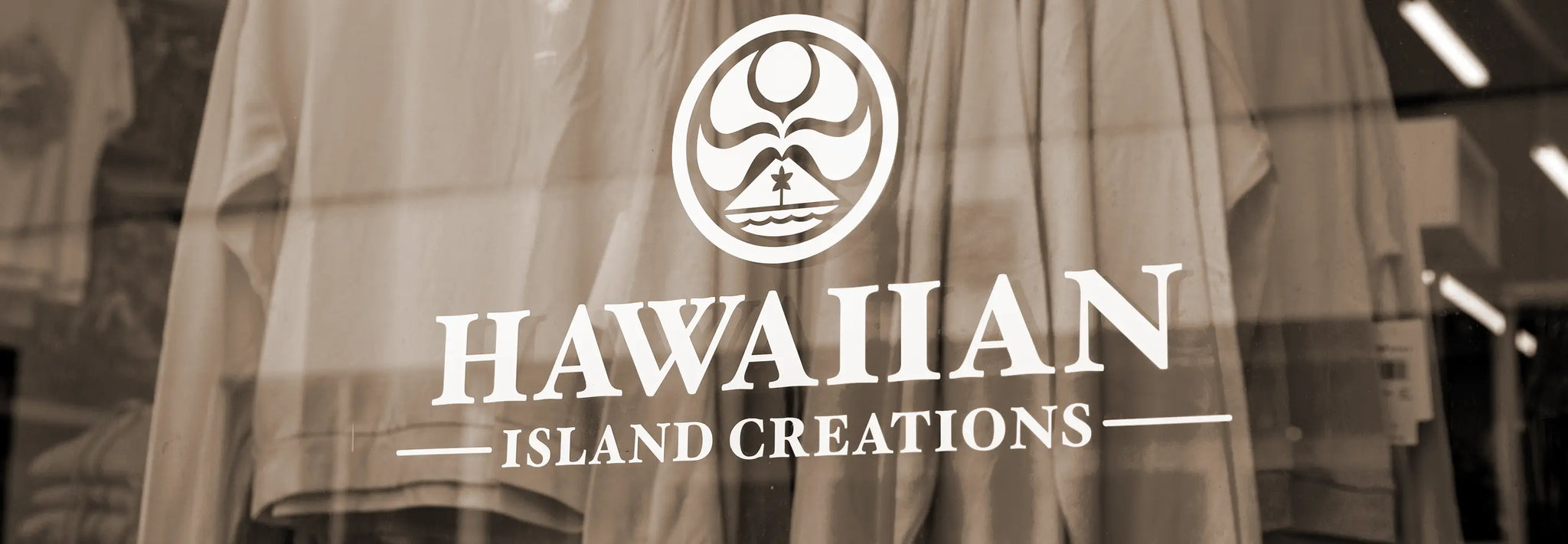 Hawaiian Island Creations Store Window