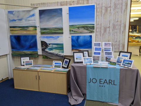 Jo Earl Art at Longwick Art Show 2023