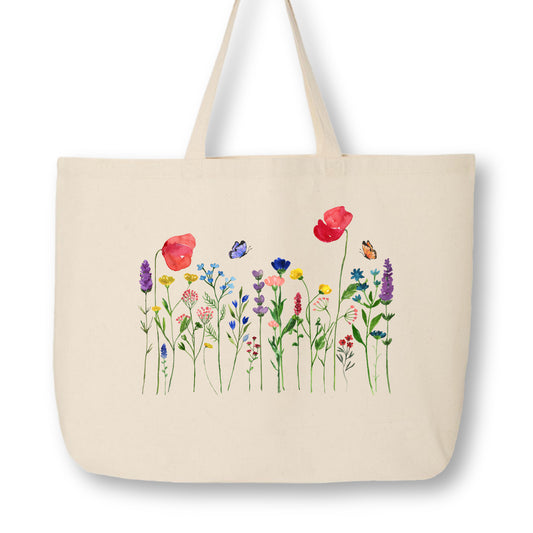 Strawberry Bag - Grocery, Reusable, Eco, Canvas Tote Bag with Zipper, –  McKinney Printing Company, LLC