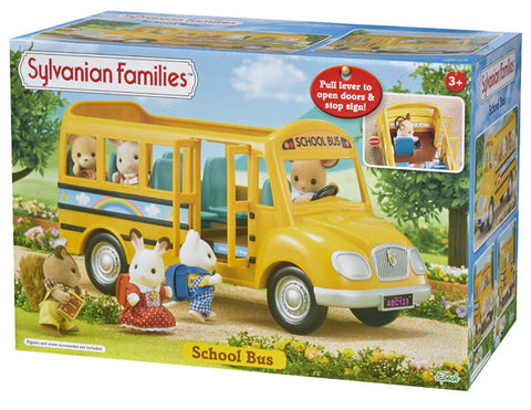 sylvanian families school bus