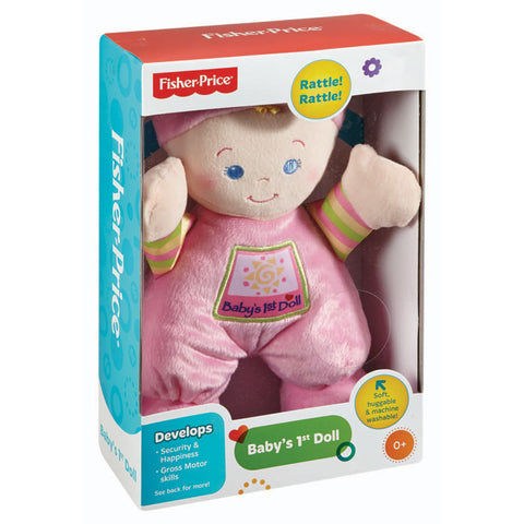 fisher price baby's first doll gift set