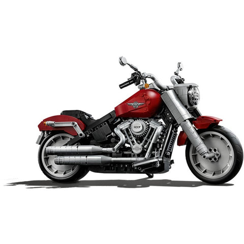 harley davidson fat boy red