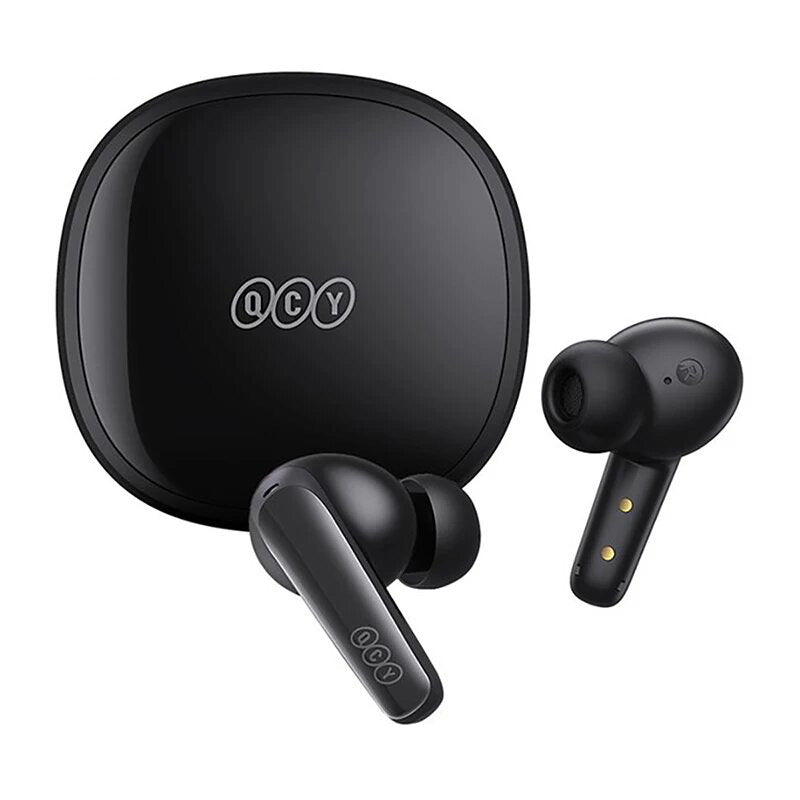 QCY T13 ANC 2 Truly Wireless Earbuds – Black Color – Dropshop 2.0