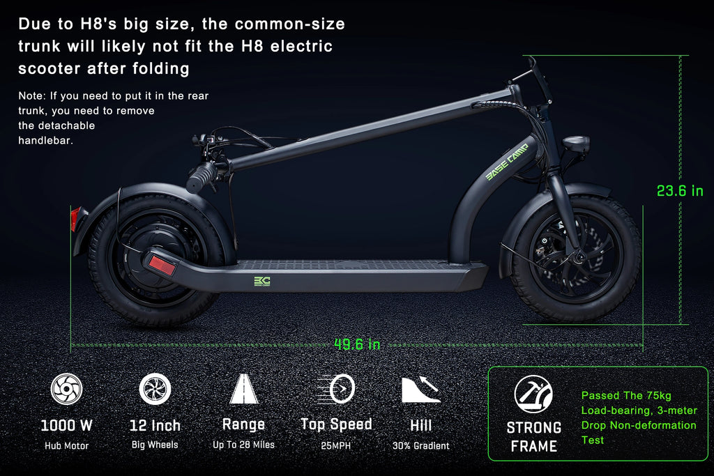 H8 electric scooter