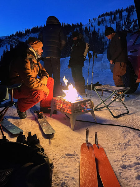 best fire pit for backcountry skiing and snowmobiling