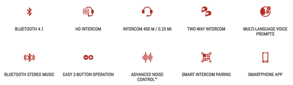 Sena 3S Plus technical specifications