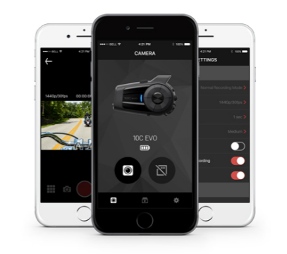 Sena 10C EVO smart app