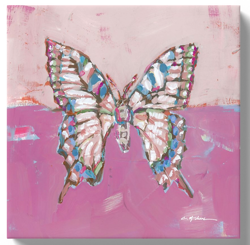 "Butterfly Kisses III" Canvas | Chelsea McShane Art