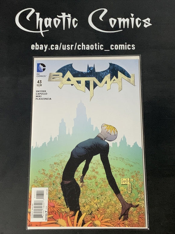 Batman 43 DC Comics 2015 Greg Capullo Cover, 1st App Of Mister Bloom! –  Chaotic Comics