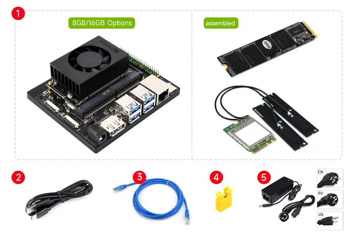 NVIDIA Jetson Orin NX Dev Kit 16GB eMMC – OpenELAB Technology Ltd.