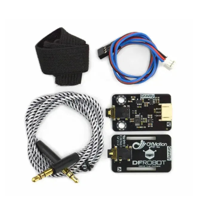 Gravitace: Analogový EMG senzor od OYMotion-4