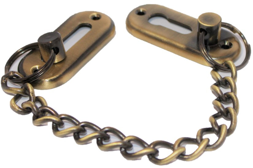 RiseOm Lite Door Chain Lock /Door Security Chain Guard/Latch Lock for Inside Door Made Of Brass