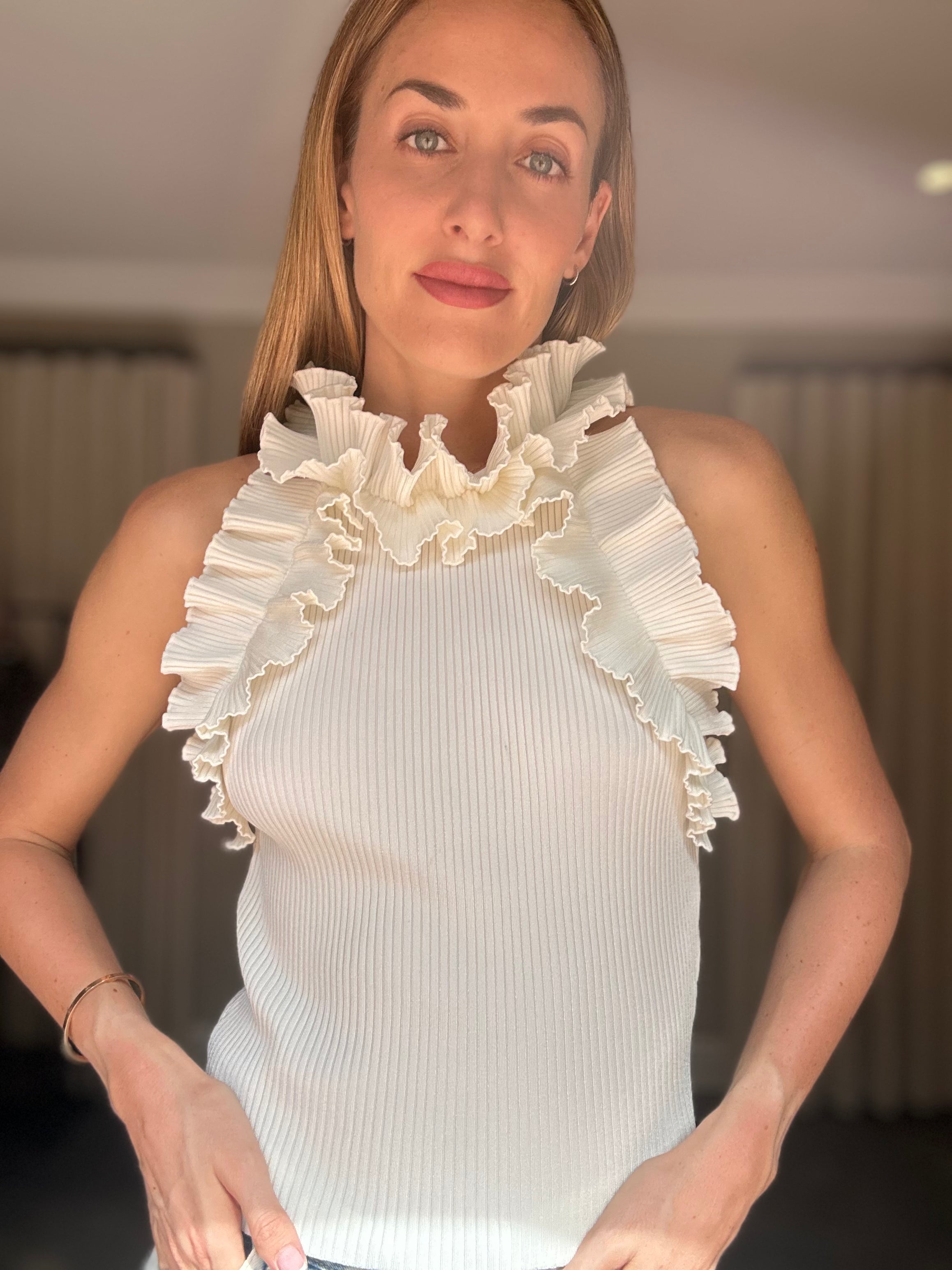 image of Zimmerman Ruffle Top (1)