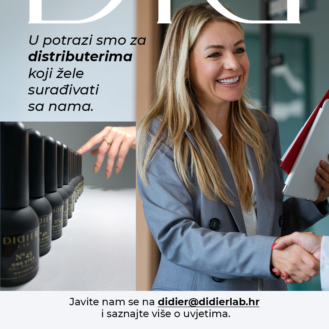 Želiš li postati distributer? Javi nam se na didier@didierlab.hr