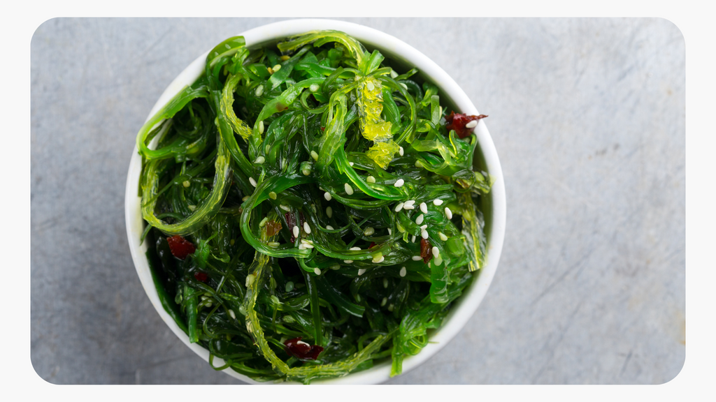 seaweed in seaweed salad