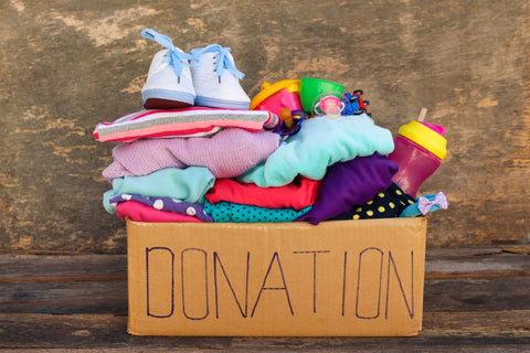 Donate unwanted clothing