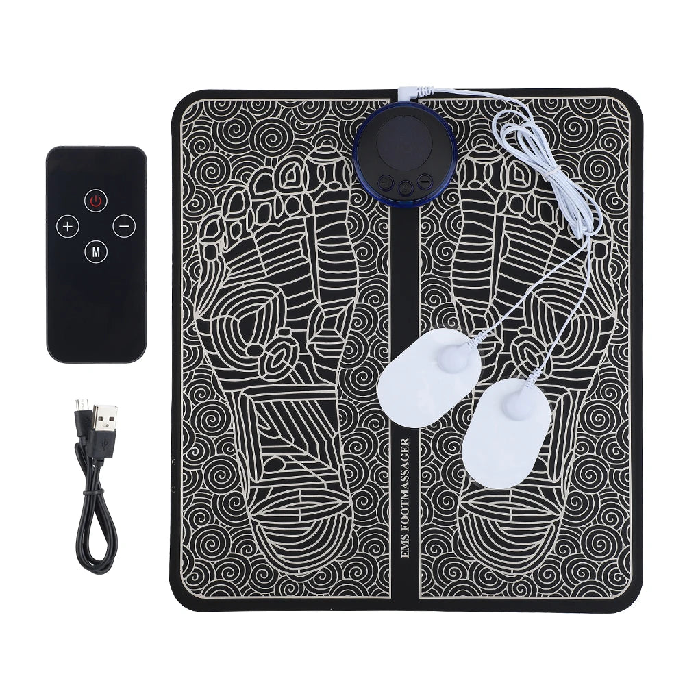 EMS Electric Foot Massager Mat - Relieve Pain & Boost Circulation - Image 34