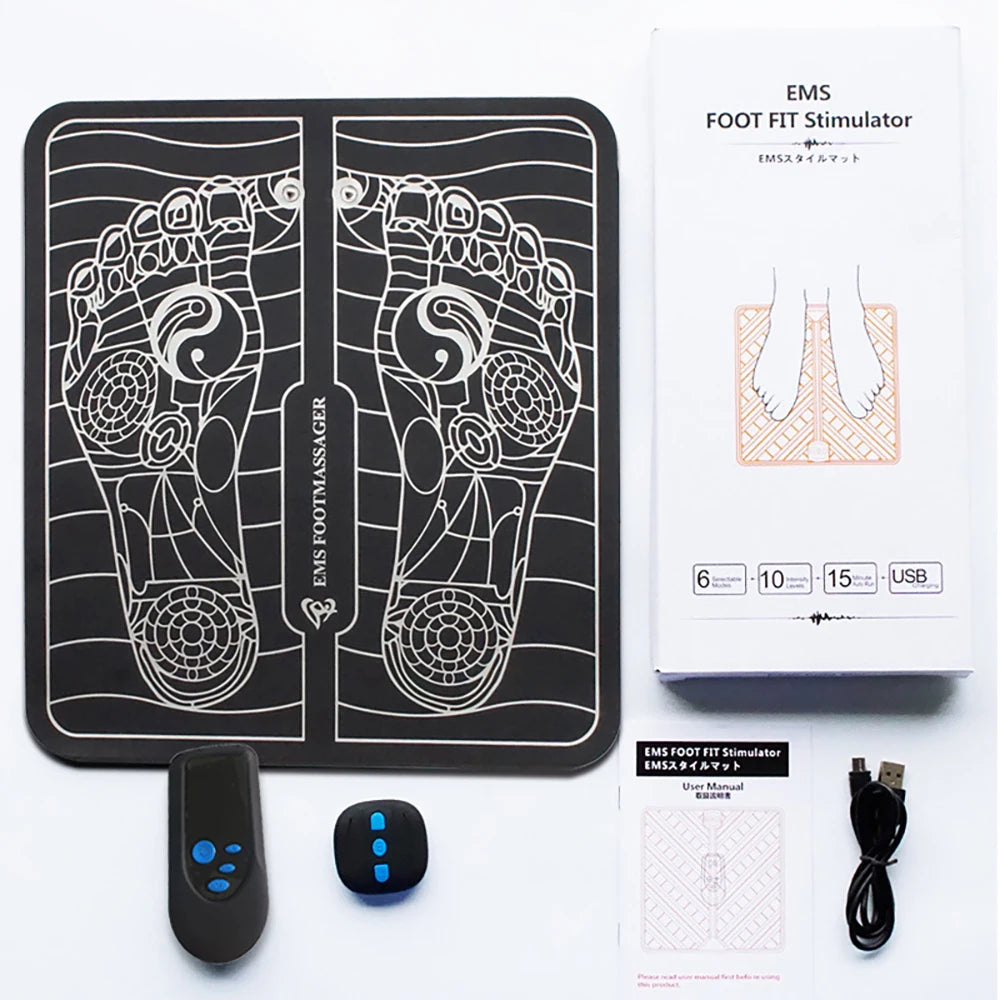 EMS Electric Foot Massager Mat - Relieve Pain & Boost Circulation - Image 15