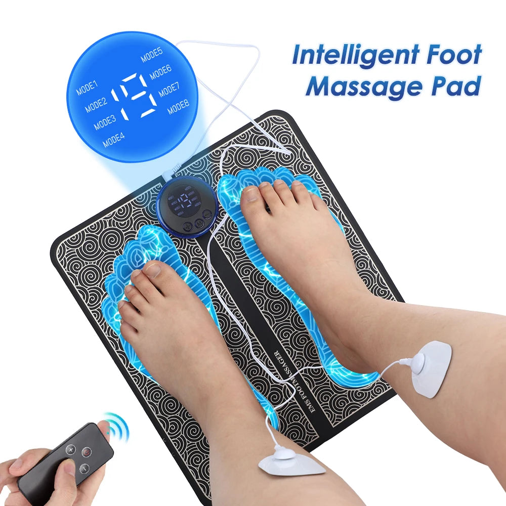 EMS Electric Foot Massager Mat - Relieve Pain & Boost Circulation - Image 24