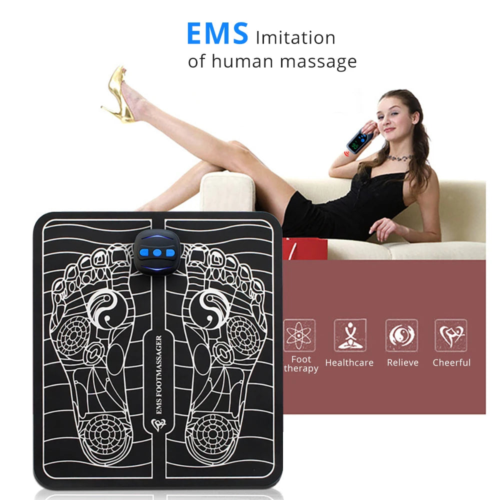 EMS Electric Foot Massager Mat - Relieve Pain & Boost Circulation - Image 9