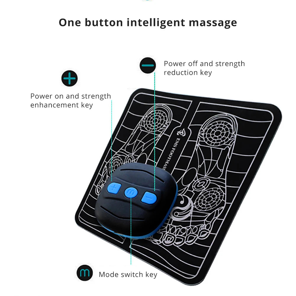 EMS Electric Foot Massager Mat - Relieve Pain & Boost Circulation - Image 11
