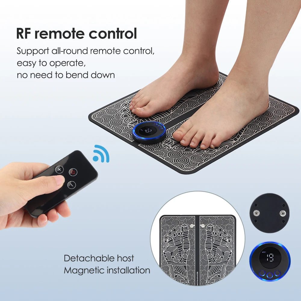 EMS Electric Foot Massager Mat - Relieve Pain & Boost Circulation - Image 29