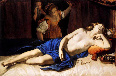 Artemisia Gentileschi, Cleopatra 3