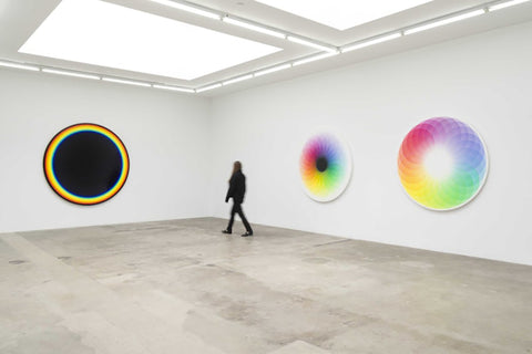 Olafur Eliasson, “Your Light Spectrum” (2022), Tanya Bonakdar Gallery, Los Angeles. Photo Jeff McLane