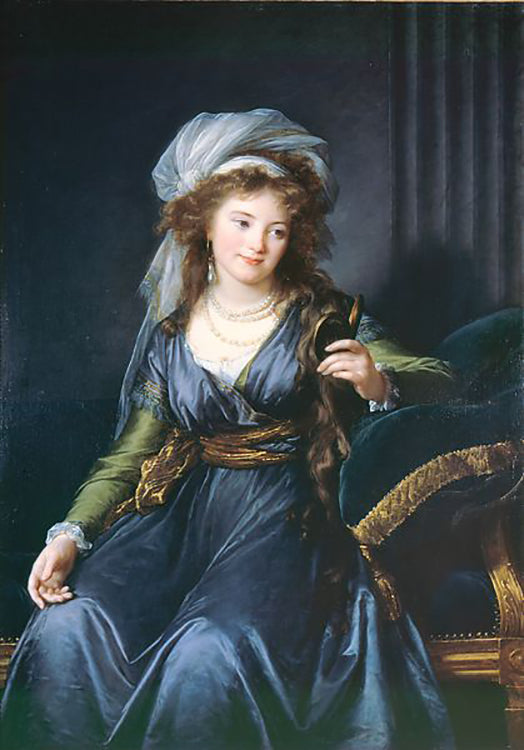Élisabeth Vigée Le Brun, “Countess Ekaterina Vasilievna Skavronskaya” (1790), oil on canvas, 53” x 38.37”, The Metropolitan Museum of Art
