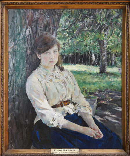 Sunlit Girl. Portrait of M.Ya.Simonovich