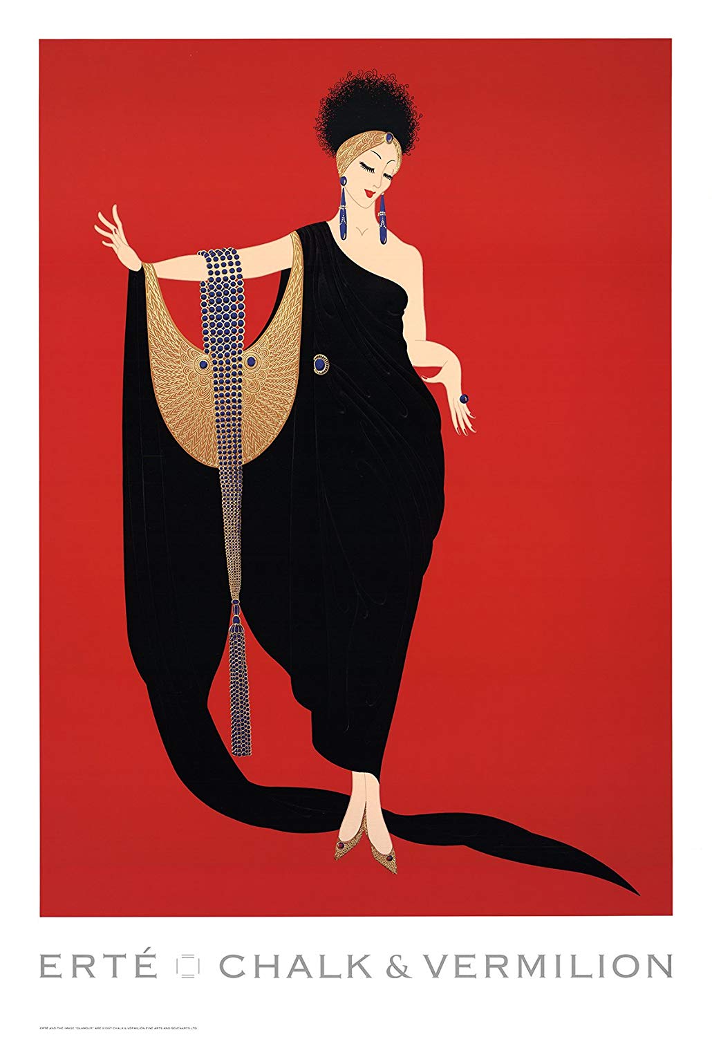 Erte-Glamour-1997 Poster