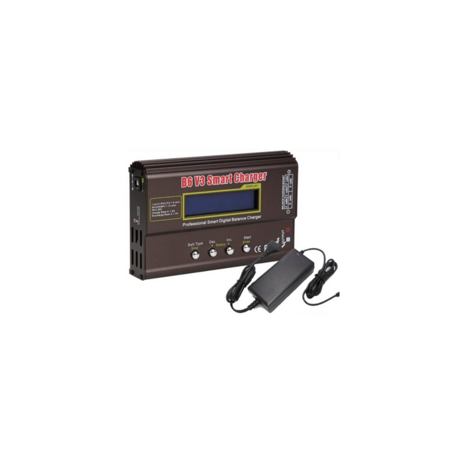 NEW B6 v3 fast charger B6 latest version (12v5aIncluding supplies) [KC certified product!!]Black edition