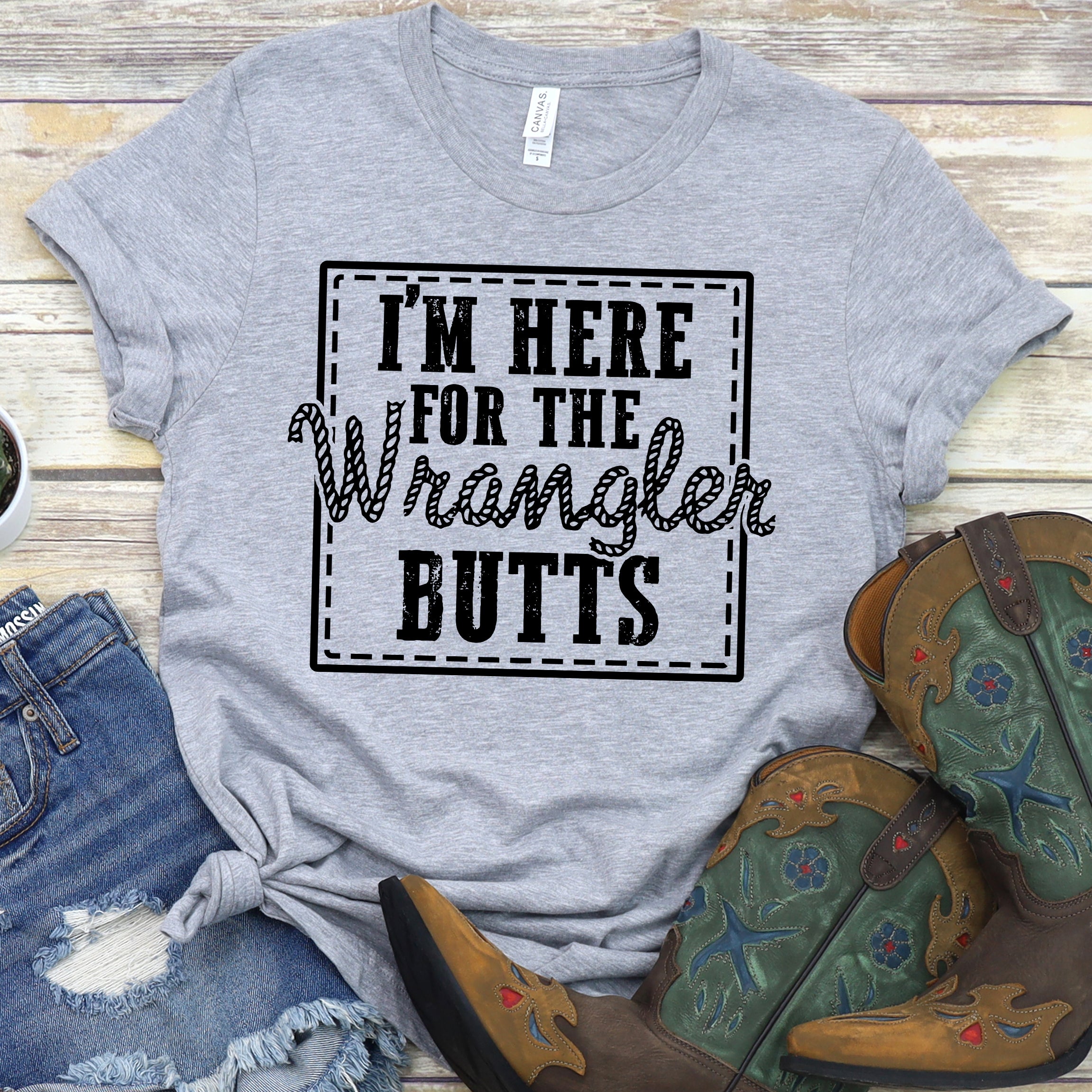 Wrangler Butts Tee – TexProud